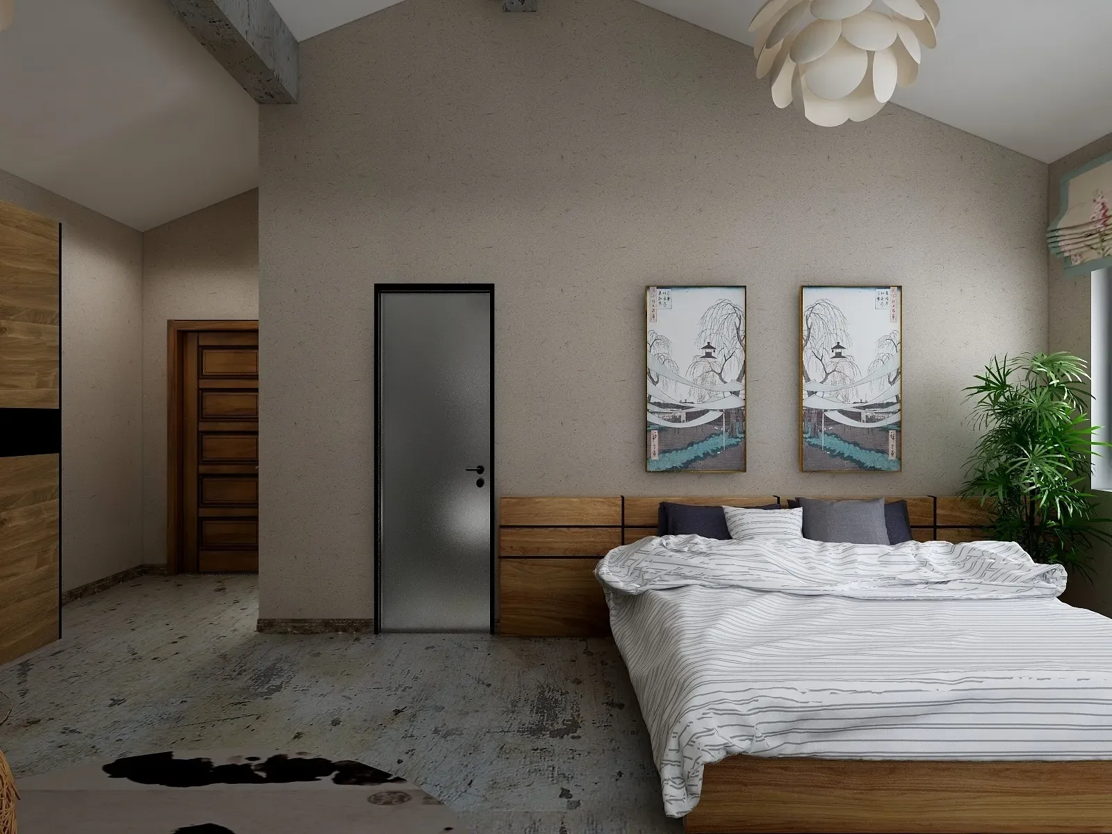 厦门鼓浪屿海风听涛民宿现代简约风格客房